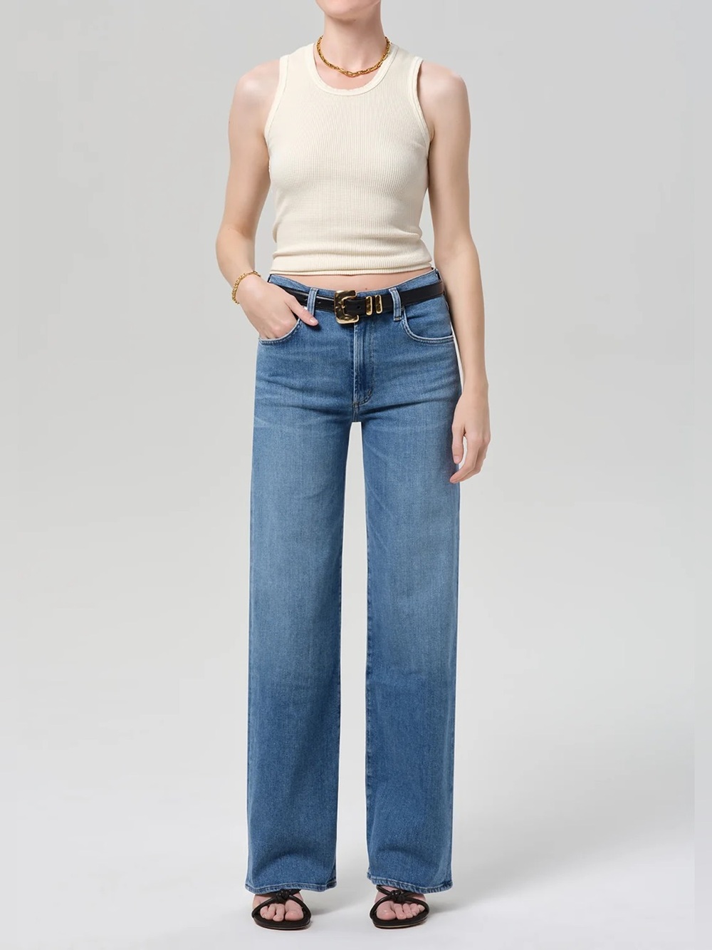 Citizens of Humanity Annina Cashmere Jeans Stella High Rise Straight Leg Sz 29
